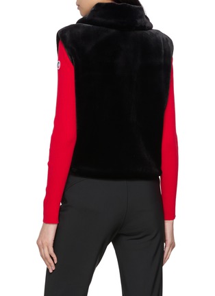 Back View - Click To Enlarge - FUSALP - Piagina Faux Fur Vest