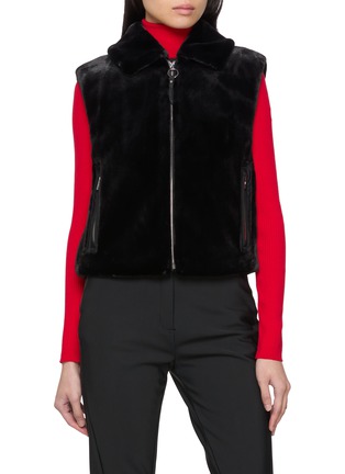 Main View - Click To Enlarge - FUSALP - Piagina Faux Fur Vest