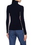 Back View - Click To Enlarge - FUSALP - Benada Half Zip Knit Top