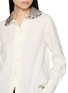  - JUPE BY JACKIE - Majestic Hand Embroidered Linen Shirt
