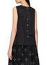 Back View - Click To Enlarge - JUPE BY JACKIE - Suneli Sleeveless Hand Embroidered Swiss Cotton Top