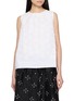 JUPE BY JACKIE Sleeveless Floral Embroidered Sleeveless Top