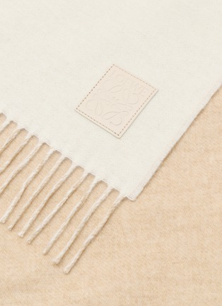Detail View - Click To Enlarge - LOEWE - Wool Cashmere Scarf