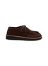 LOEWE Faro Lace Up Suede Moccasins