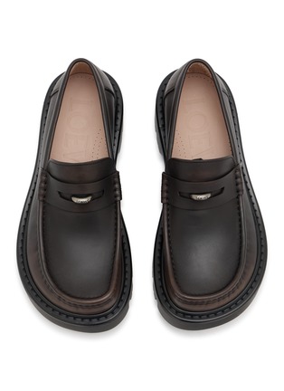 Detail View - Click To Enlarge - LOEWE - Sierra Leather Loafers