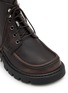 Detail View - Click To Enlarge - LOEWE - Sierra Leather Combat Ankle Boots