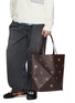 Figure View - Click To Enlarge - LOEWE - Cats XL Puzzle Fold Leather Tote Bag