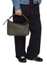 Figure View - Click To Enlarge - LOEWE - Large Puzzle Grained Leather Bag