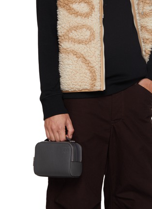 Front View - Click To Enlarge - LOEWE - Mini Essential Camer Leather Shoulder Bag