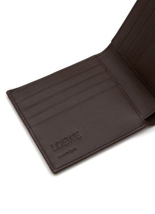 Detail View - Click To Enlarge - LOEWE - Cats Bifold Leather Wallet