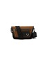 Main View - Click To Enlarge - LOEWE - Mini Flex Canva Sude Messenger Bag