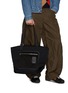 Front View - Click To Enlarge - LOEWE - Flex Zipped Canvas Suede Tote Bag