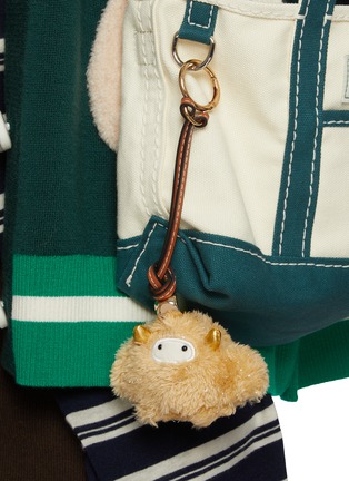 Front View - Click To Enlarge - BAZ & FRIENDS - Cha-Ching Mini Plush Bag Charm