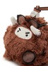 Detail View - Click To Enlarge - BAZ & FRIENDS - Overthinker Mini Plush Bag Charm Tote