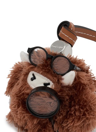 Detail View - Click To Enlarge - BAZ & FRIENDS - Overthinker Mini Plush Bag Charm