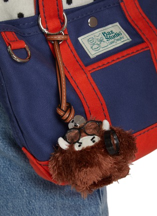 Front View - Click To Enlarge - BAZ & FRIENDS - Overthinker Mini Plush Bag Charm