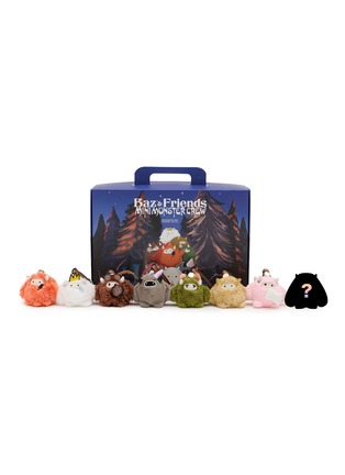 Main View - Click To Enlarge - BAZ & FRIENDS - Mini Monster Crew Plush Bag Charm Box Set