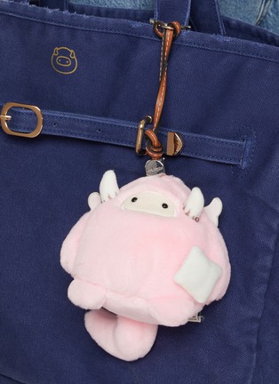 Front View - Click To Enlarge - BAZ & FRIENDS - Dreamer Mini Plush Bag Charm Tote