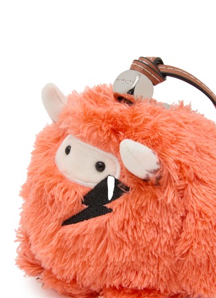 Detail View - Click To Enlarge - BAZ & FRIENDS - Multi-Tasker Mini Plush Bag Charm Tote