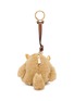 Detail View - Click To Enlarge - BAZ & FRIENDS - Cha-Ching Mini Plush Bag Charm Tote