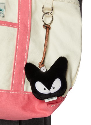 Front View - Click To Enlarge - BAZ & FRIENDS - Rox Plush Bag Charm