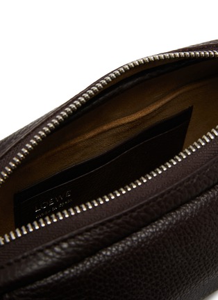 Detail View - Click To Enlarge - LOEWE - Small Pebble Grained Leather Messenger Bag
