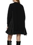Back View - Click To Enlarge - SACAI - Contrast Side Insert Hybrid Mini Dress