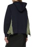 Back View - Click To Enlarge - SACAI - Sponge Sweat Side Insert Hooded Jacket