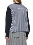 Back View - Click To Enlarge - SACAI - Sponge Sweat Pleated Back Top