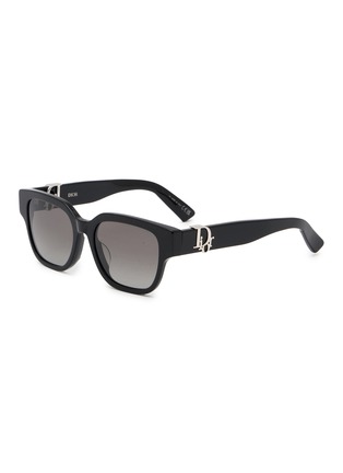 Main View - Click To Enlarge - DIOR - Oblique S11 Acetate Angular Sunglasses