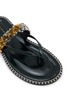 Detail View - Click To Enlarge - DRIES VAN NOTEN - Sequin Leather Flipflop Sandal