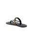  - DRIES VAN NOTEN - Sequin Leather Flipflop Sandal