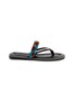 Main View - Click To Enlarge - DRIES VAN NOTEN - Sequin Leather Flipflop Sandals