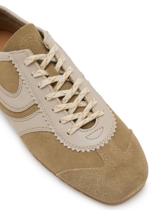 Detail View - Click To Enlarge - DRIES VAN NOTEN - Lace Up Leather Women's Sneakers