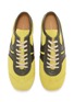 Detail View - Click To Enlarge - DRIES VAN NOTEN - Lace Up Suede Leather Women's Mule Sneakers