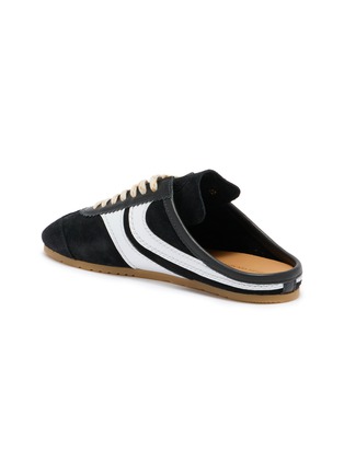  - DRIES VAN NOTEN - Lace Up Suede Leather Women's Mule Sneakers