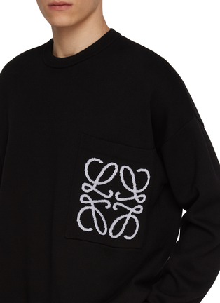  - LOEWE - Slanted Anagram Pocket Sweater