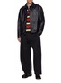 Figure View - Click To Enlarge - LOEWE - Workwear Hybrid Leather Jacket