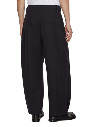 Back View - Click To Enlarge - LOEWE - Cavalry Wool Twill Pleated Pants