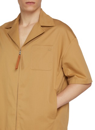  - LOEWE - Embroidered Cotton Pocket Shirt