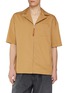 Main View - Click To Enlarge - LOEWE - Embroidered Cotton Pocket Shirt