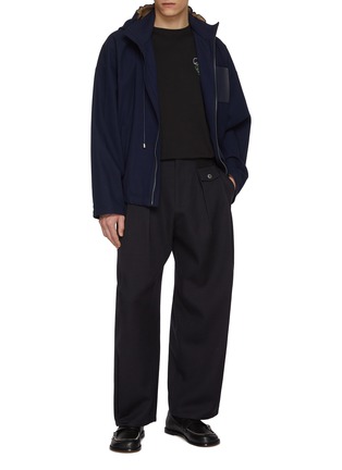 Figure View - Click To Enlarge - LOEWE - X Louis Wain Cat Anagram Embroidery Cotton T-Shirt