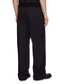 Back View - Click To Enlarge - LOEWE - Elasticated Drawstring Wool Twill Pants