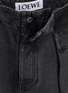  - LOEWE - Coin Pocket Pleated Cotton Denim Jeans