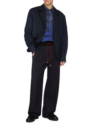 Figure View - Click To Enlarge - LOEWE - Fil Coupe L Cotton Shirt