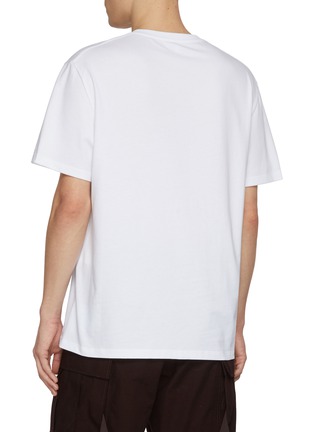 Back View - Click To Enlarge - LOEWE - X Louis Wain Cat Anagram Embroidery Cotton T-Shirt
