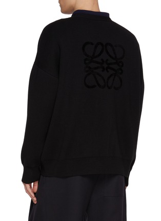 Back View - Click To Enlarge - LOEWE - Anagram Back Cardigan