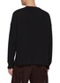 Back View - Click To Enlarge - LOEWE - Oversized Long Sleeve Anagram Embroidery Cotton Top