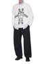 Figure View - Click To Enlarge - LOEWE - X Louis Wain Large Cat Anagram Wool Knit Sweater