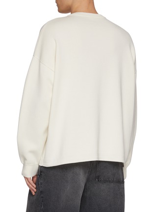 Back View - Click To Enlarge - LOEWE - Slanted Anagram Pocket Sweater